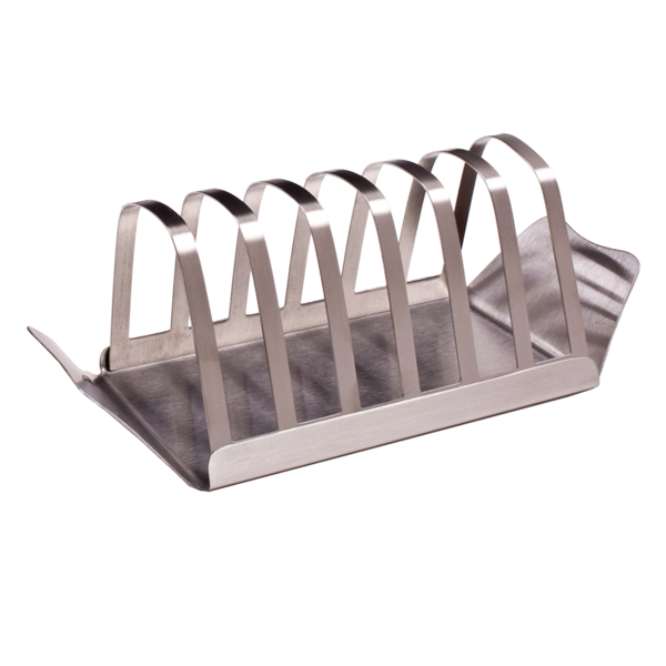 APPETITO STAINLESS STEEL TOAST RACK W/ TRAY