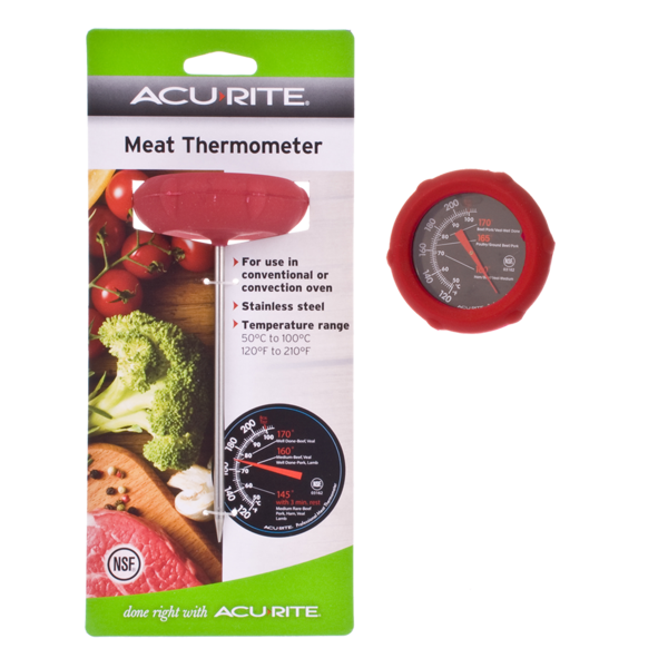 ACURITE SILICONE DIAL MEAT THERMOMETER (CELSIUS)