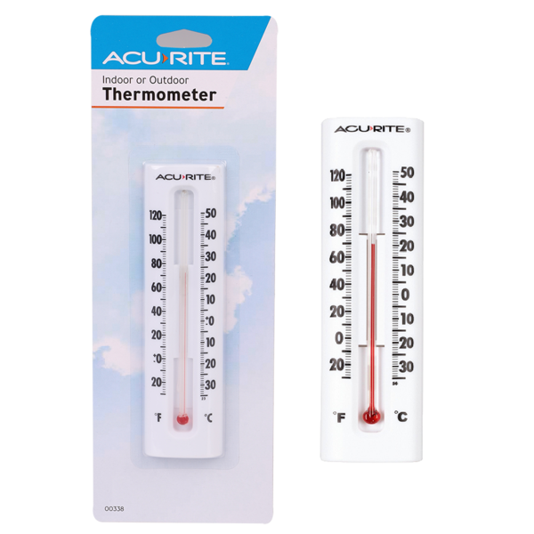 Acurite Indoor/Outdoor Thermometer with Wall Mount