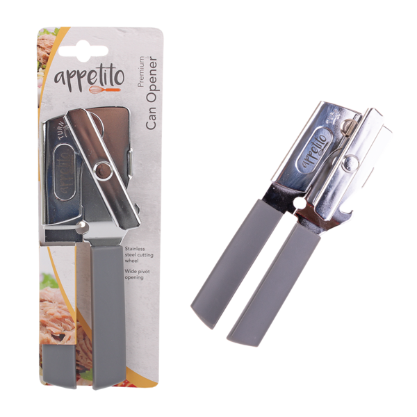 APPETITO PREMIUM CAN OPENER CHARCOAL