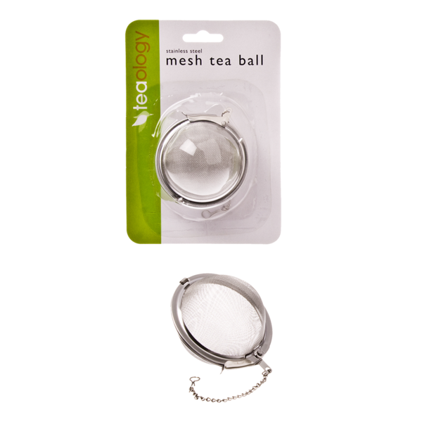 TEAOLOGY STAINLESS STEEL MESH TEA BALL 4.5CM DIA.
