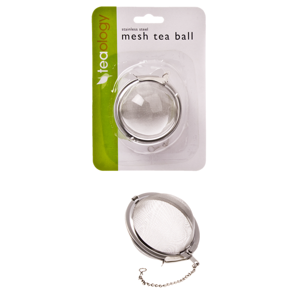 TEAOLOGY STAINLESS STEEL MESH TEA BALL 6.5CM DIA.