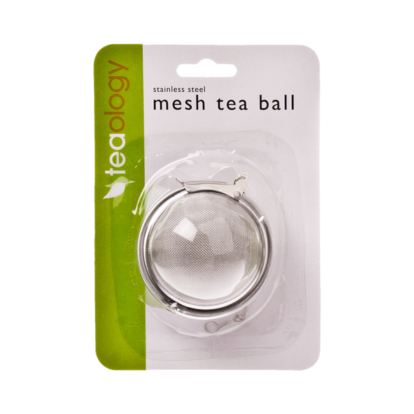 TEAOLOGY STAINLESS STEEL MESH TEA BALL 6.5CM DIA.