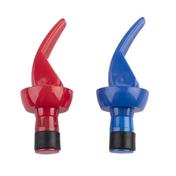 APPETITO BOTTLE STOPPERS SET 2 RED/BLUE