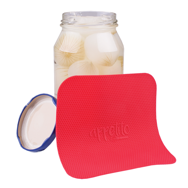 APPETITO SILICONE JAR OPENER RED