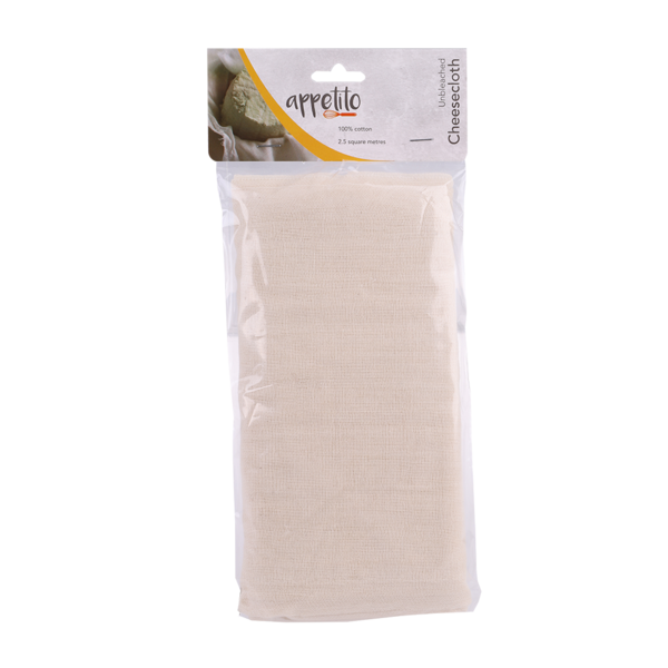APPETITO CHEESECLOTH UNBLEACHED 2.5 SQUARE METRES