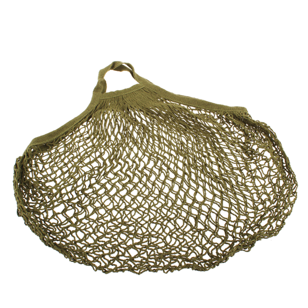 SACHI COTTON STRING BAG SHORT HANDLE AVOCADO