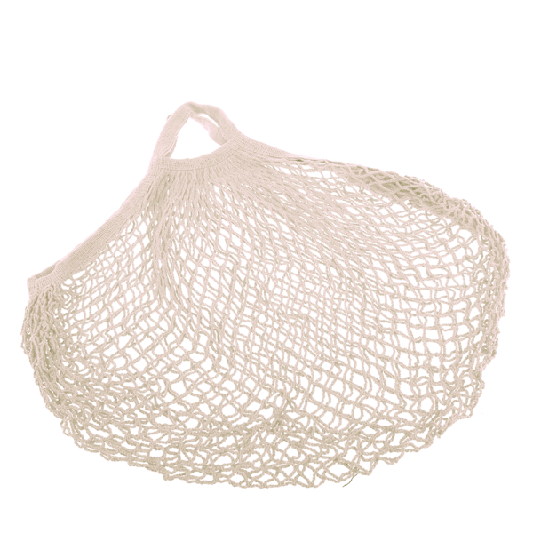 SACHI COTTON STRING BAG SHORT HANDLE NATURAL