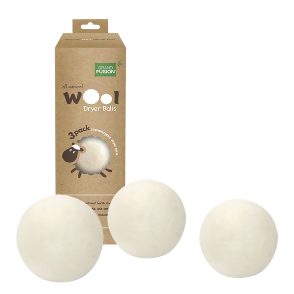 GRAND FUSION WOOL DRYER BALLS 3 PACK