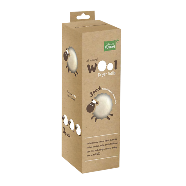 GRAND FUSION WOOL DRYER BALLS 3 PACK