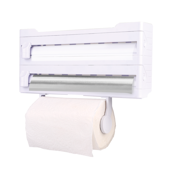 APPETITO WALL MOUNT KITCHEN ROLL DISPENSER WHITE