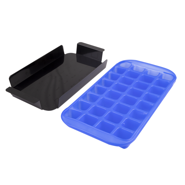 APPETITO FLEXIBLE JUMBO ICE CUBE TRAY BLUE