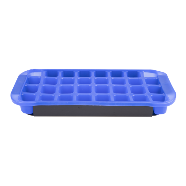 APPETITO FLEXIBLE JUMBO ICE CUBE TRAY BLUE