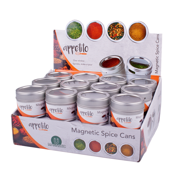 Appetito magnetic online spice can