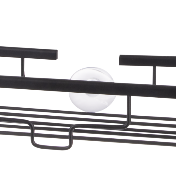 D.LINE ALUMINIUM 3TIER SHOWER CADDY BLACK