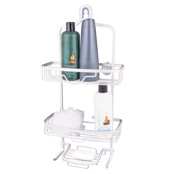 D.LINE ALUMINIUM 3TIER SHOWER CADDY