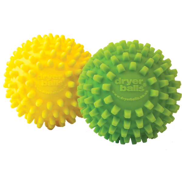 D.LINE DRYER BALLS SET 2 GREEN/YELLOW
