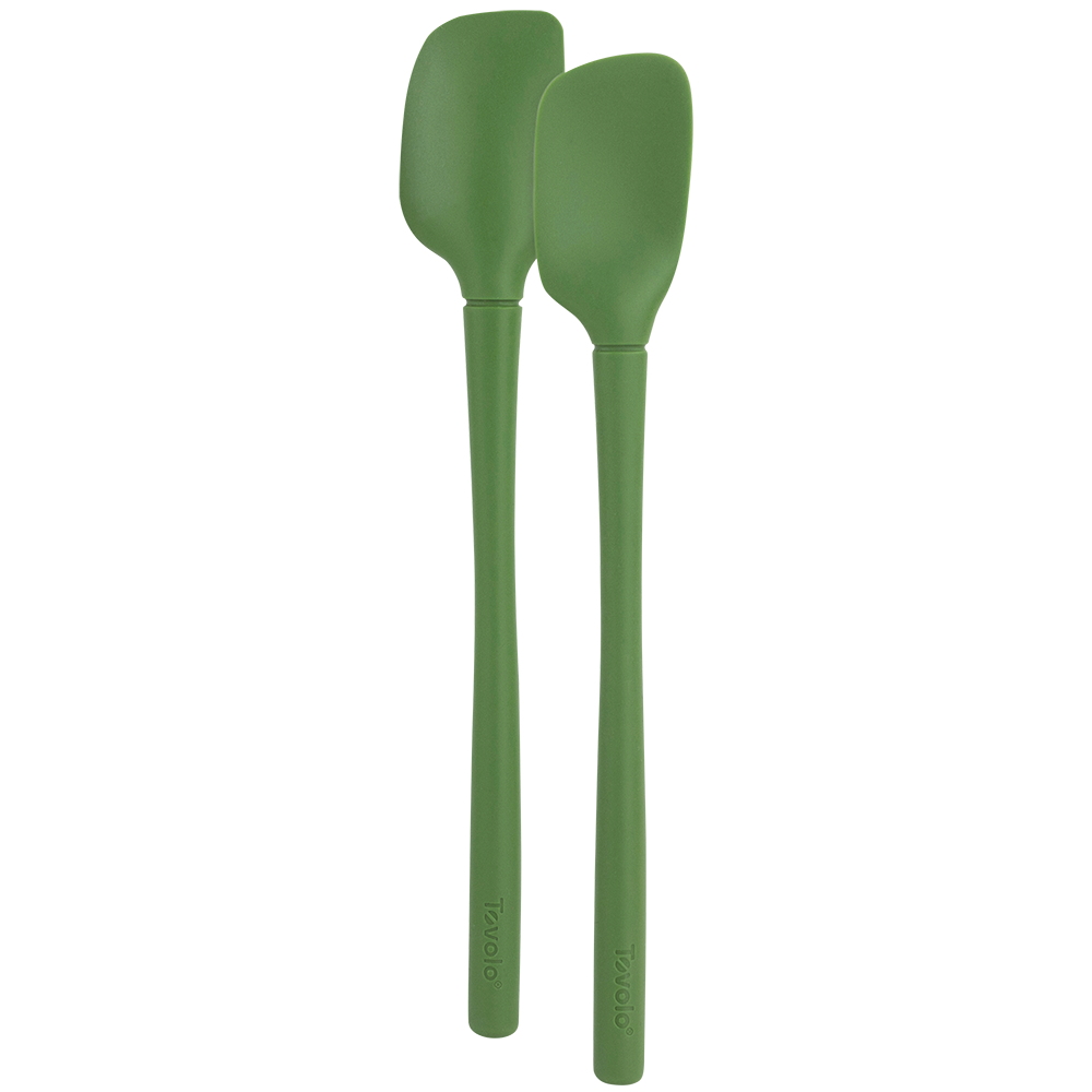 Tovolo Flex-Core Silikonlöffel – Perfekt Zum Rühren, Schaben & Servieren Mit Ergonomischem Griff