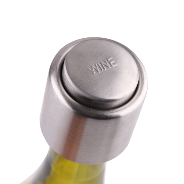 BARTENDER STAINLESS STEEL WINE STOPPER