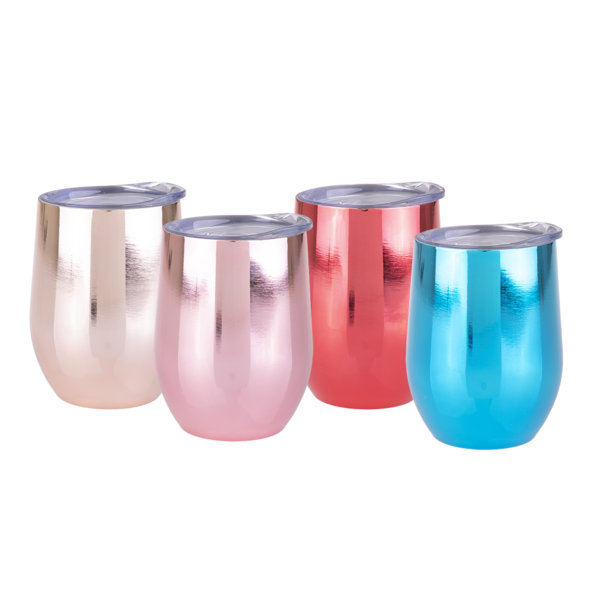 OASIS STAINLESS STEEL DOUBLE WALL INSULATED WINE TUMBLER 330ML