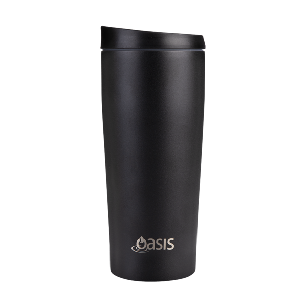 OASIS STAINLESS STEEL DOUBLE WALL INSULATED "TRAVEL MUG" 600ML
